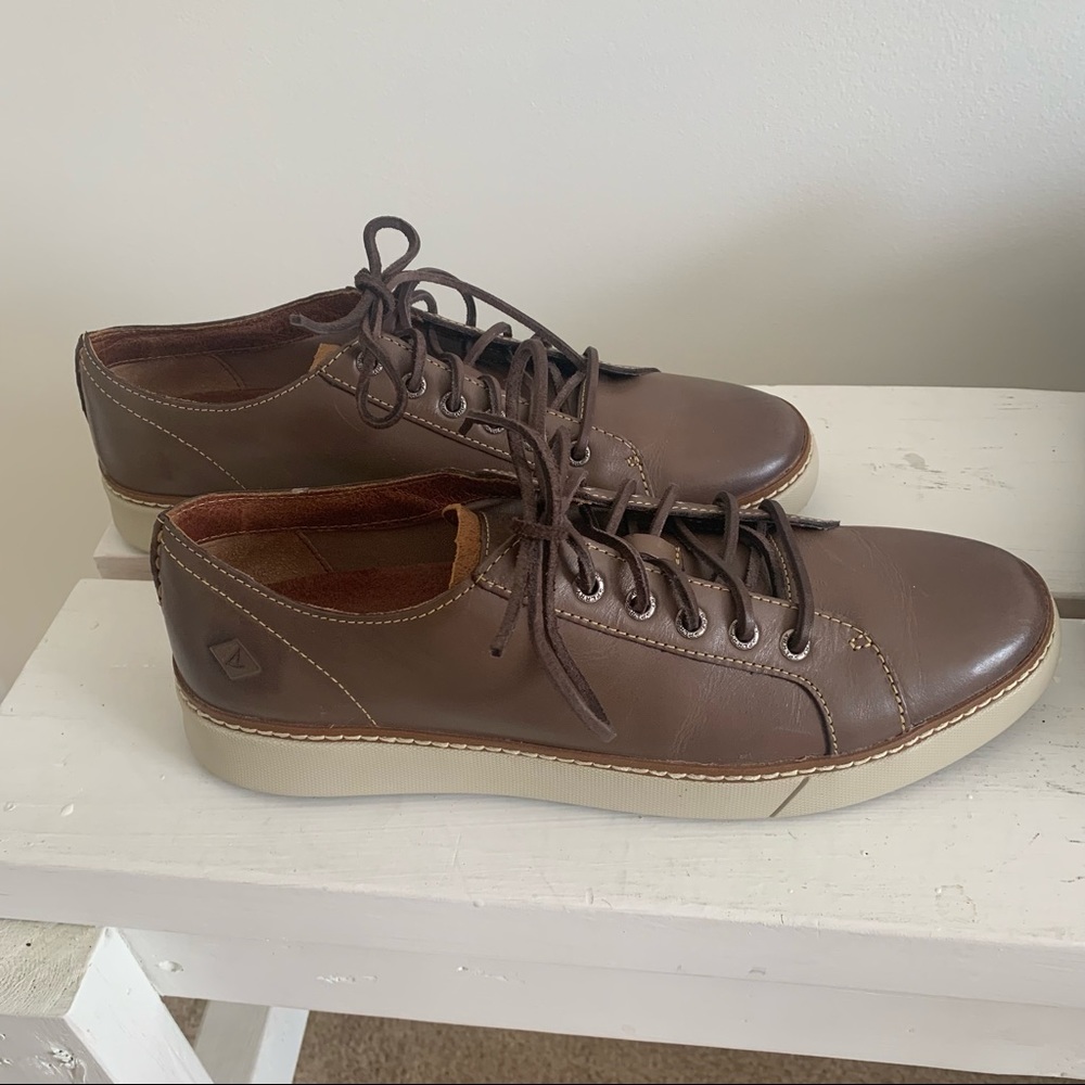 Brand New Sperry Leather Sneakers (Men’s size 10.5)